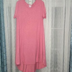 Lularoe Carly dress in pink